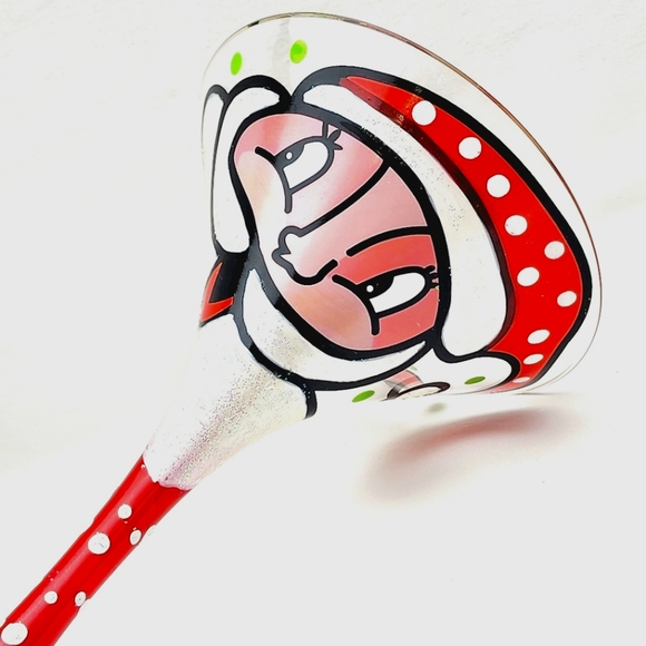 DEMDACO Lisa Frost Collection by Silvestri Santa's Helper Frostini Glass - Picture 5 of 6